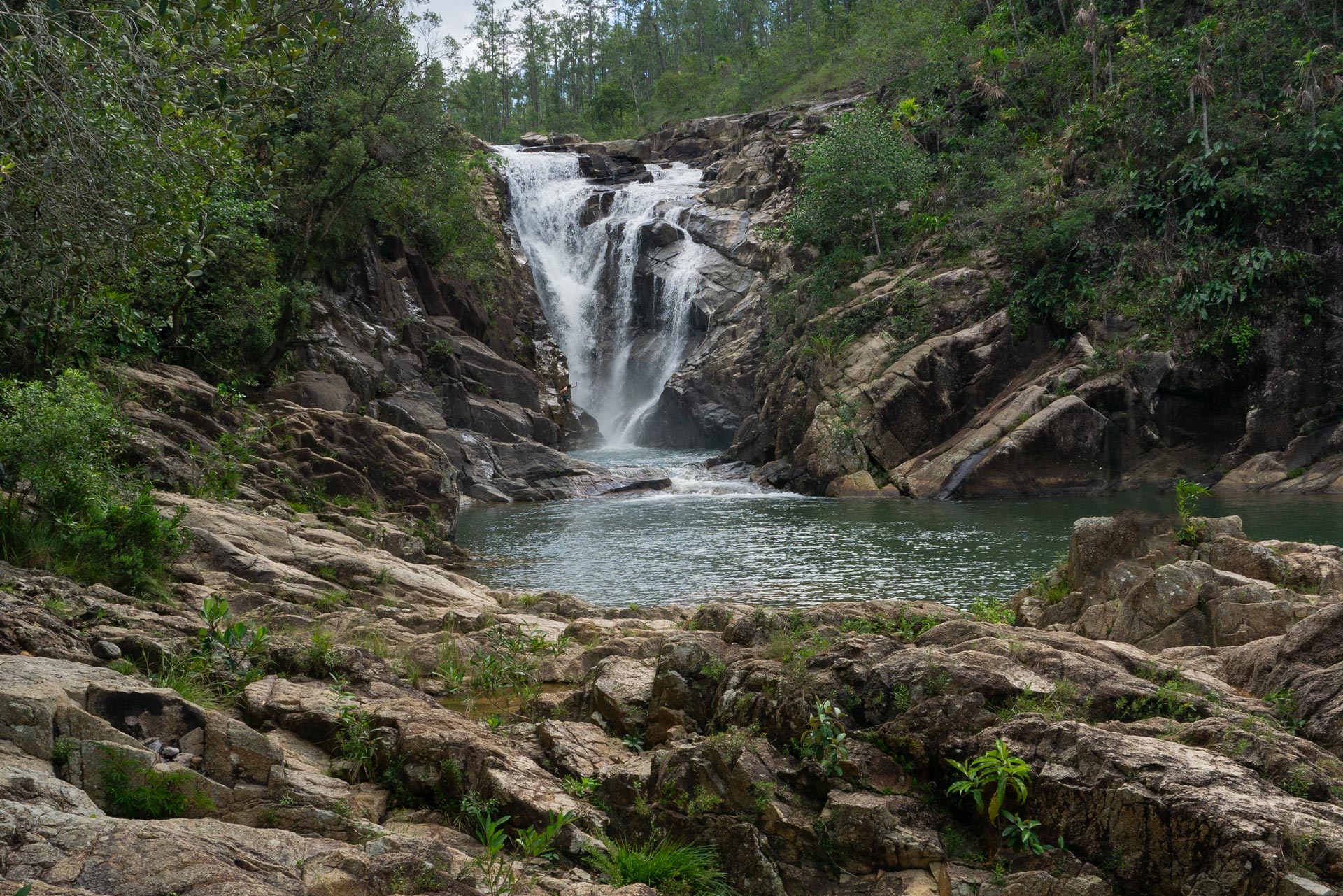 Pine Ridge waterfall